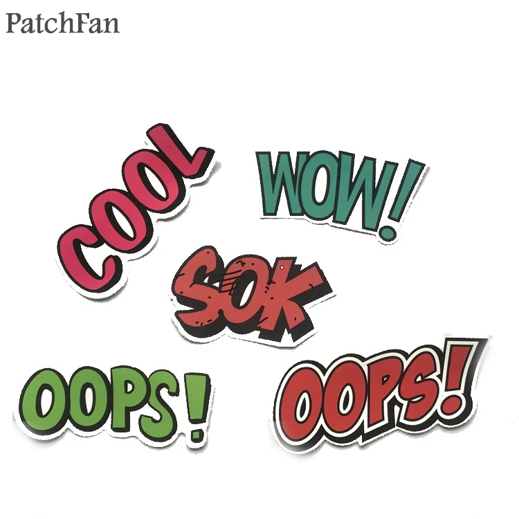 Patchfan 25 шт. забавные буквы слова дети 90 s наклейки Скрапбукинг игрушка для DIY телефон ноутбук мотоцикл непромокаемые наклейки A1709