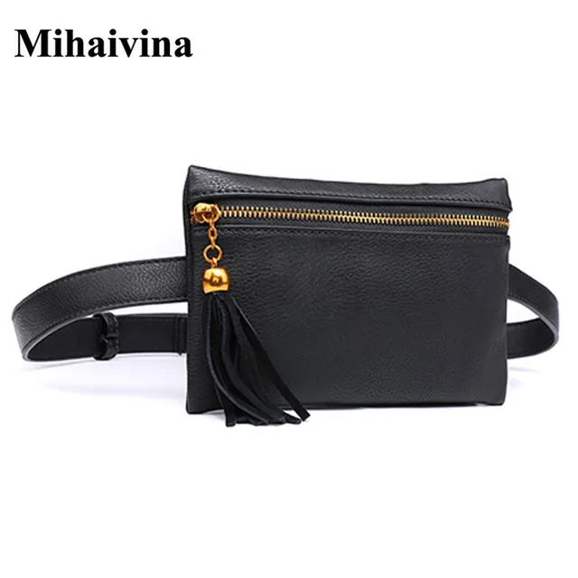 Wholesale Classic Travel Waist Pack Women Small Bag Female Belt Waist Pouch Pack Fanny Pack Phone Pouch Bags Mihaivina
