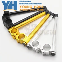 Motofan Универсальный Гоночный ЧПУ для 31 мм 33 мм 35 мм 36 мм 39 мм 40 мм 41 мм 45 мм 46 мм 48 мм 50 мм 51 мм клип на Ons Clipon подходит для руля