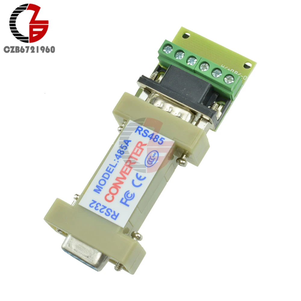

Bi-Direction RS232 to RS485 Converter Module 1.2Km Data Adapter Converter Communication Serial for Universal Car Parking System