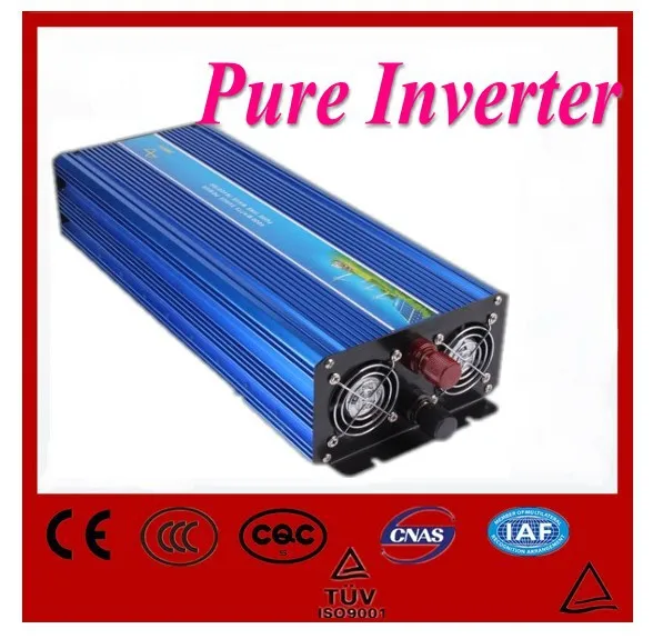 

2500W output Pure Sine Wave Power Inverter 12V to 110V/220V~240V power converter 5000W Peak power