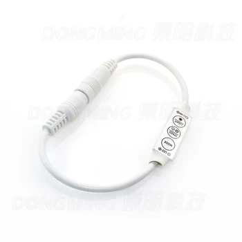 

led RGB controller DC12-24v DC connector 3keys mini led controller for led strip string lights