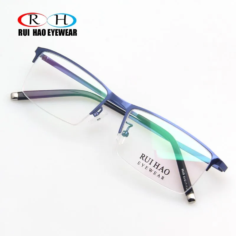 

Rui Hao Eyewear Optical Eyeglasses Men Stainless Steel Eyewear Frames Prescription Glasses Brand Spectacles Rectangle Frame 8639