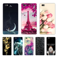 Чехол для телефона huawei p8 lite, чехол, 3D рельефный чехол с рисунком, чехол для huawei p8 lite, чехол для huawei ALE-L21, оболочка