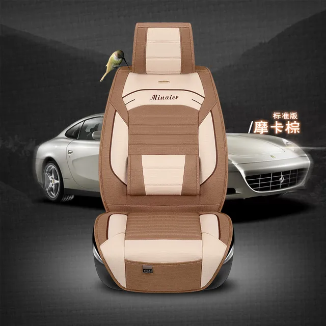 New Flax Four Seasons General Car Seat Cushions Car Styling Car Seat