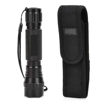 

3 Mode LED Flahslight Torch White Light 980lm T6 LED Lamp Torchlight WF-501B Camping Torch 18650 Flashlight w/ Holster Case