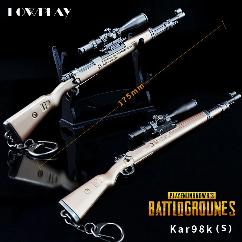 HowPlay Kar98k снайперская винтовка игрушечный стрелковый пистолет Playerunknown's Battlegrounds