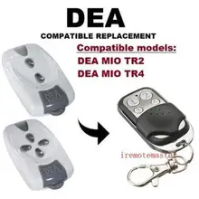 DEA MIO TR2, TR4 плавающий код совместимый пульт дистанционного управления 433,92 МГц