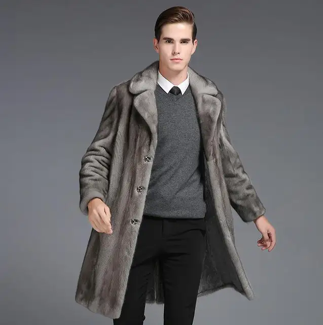 casaco de vison masculino