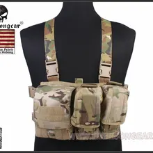 Охота Airsoft Армия жилет боевой Шестерни Emerson легкий вес груди установок Мультикам EM7441MC