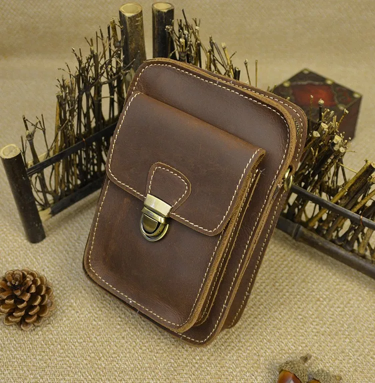 Luufan модные из натуральной кожи Многофункциональный Повседневная Сумка-Пояс Сумка через плечо сумка Хип бум пояс обновления