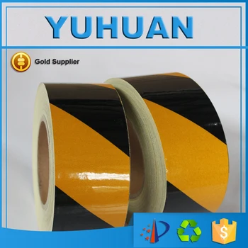 

Free Shipping 5CM x 45.7M Good Quality Safety Warning Reflective Tape Marking Film Sticker for Road Construction Caution