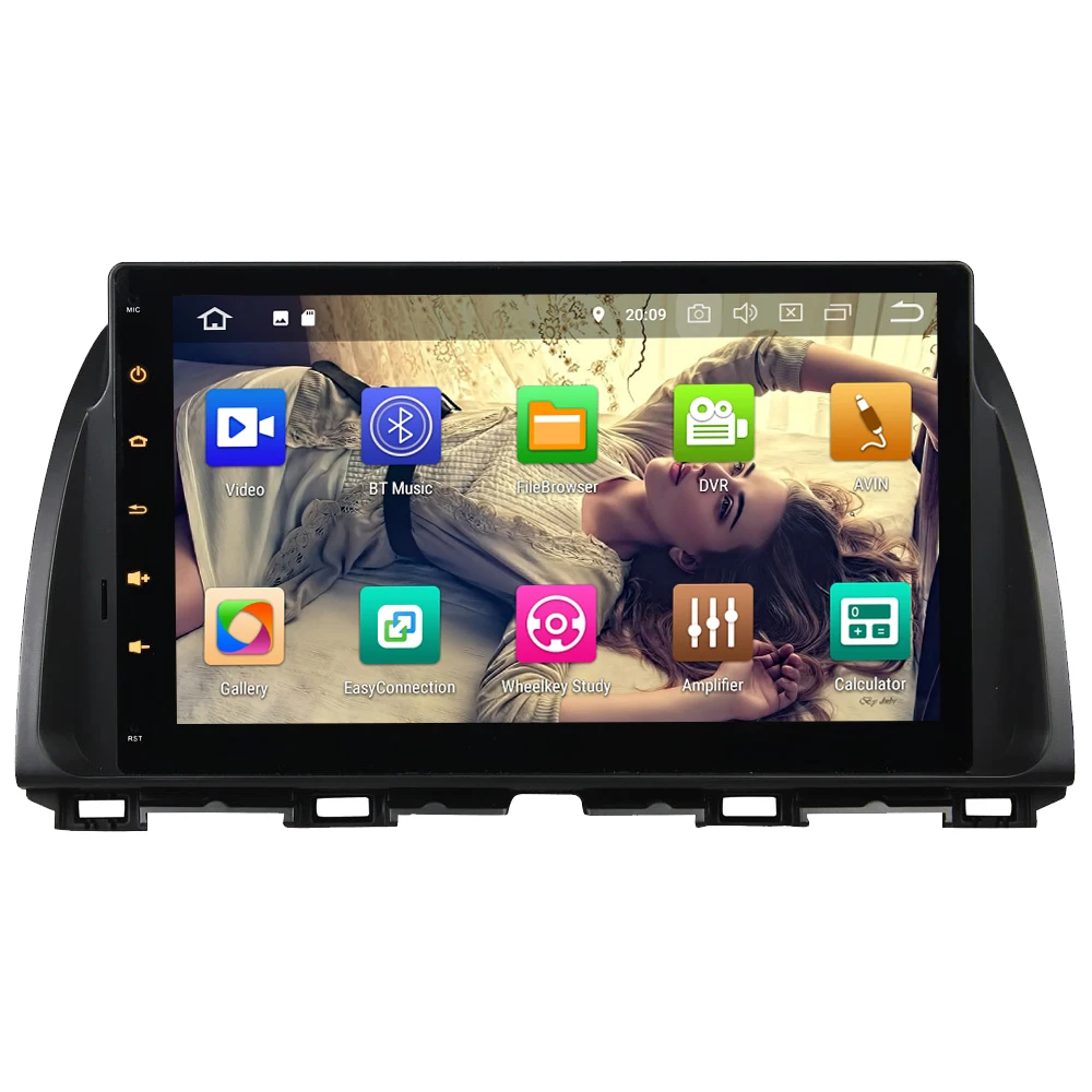 Top KLYDE 10.1" IPS WIFI 4G Octa Core Android 8.0 7.1 4GB RAM 32GB ROM Car DVD Player Radio GPS Navigation For Mazda CX-5 2012-2016 1