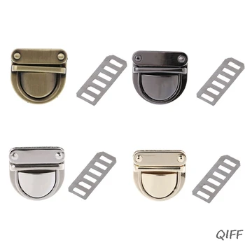 

Metal Clasp Turn Lock Twist Lock for DIY Handbag Bag Purse Hardware Closure