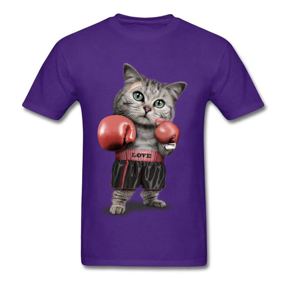 Lovely BOXING CAT_purple