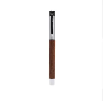 

Luxury Wood Fountain Pen M&G Creative Unique 0.38mm EF Nib Business Office Gift Financial Ink Pens with An Original Gift Box