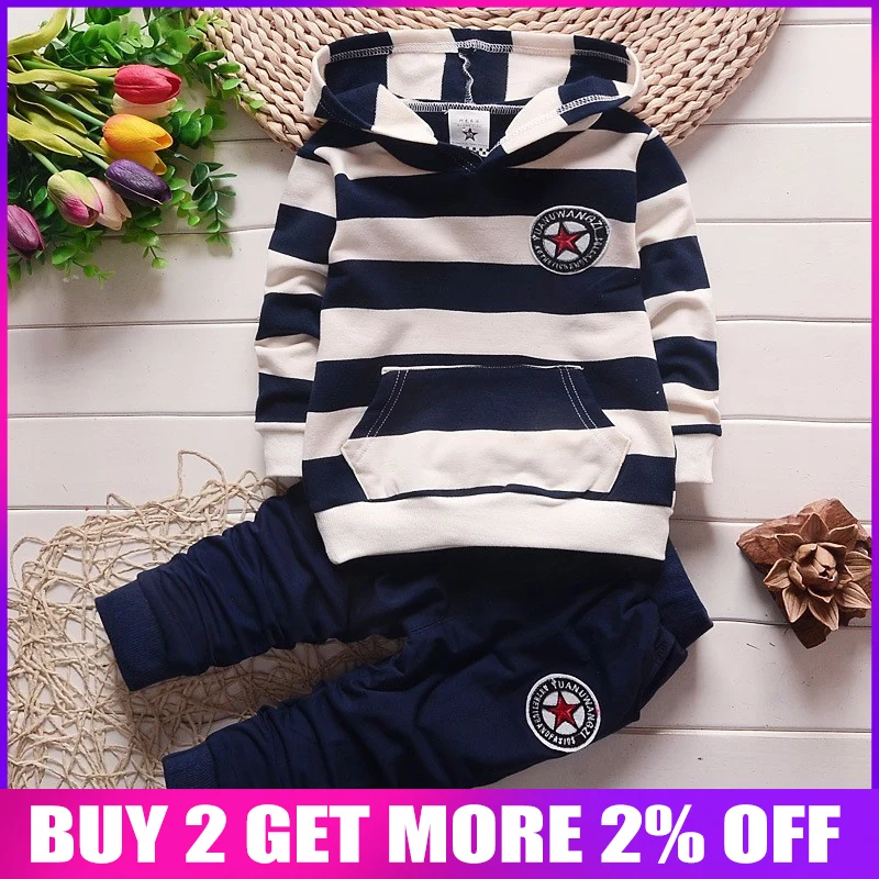 

BibiCola new fashion spring autumn boys clothing sets Kids Boys hoodies sport suit Children Boys Clothing kids tracksuit set
