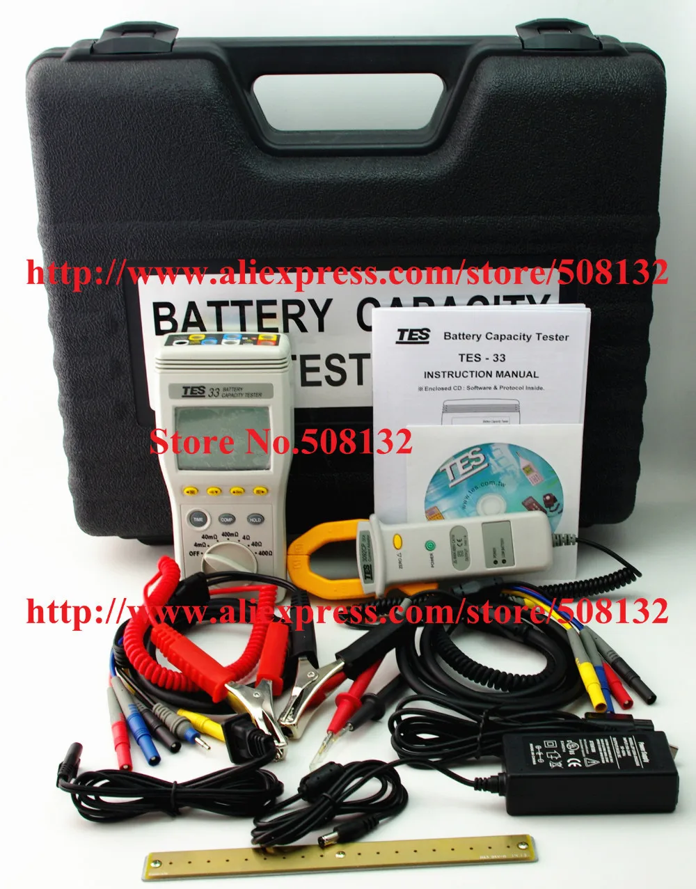TES-33S TES-33 Battery Capacity Tester (USB) Brand New TES33S | Инструменты