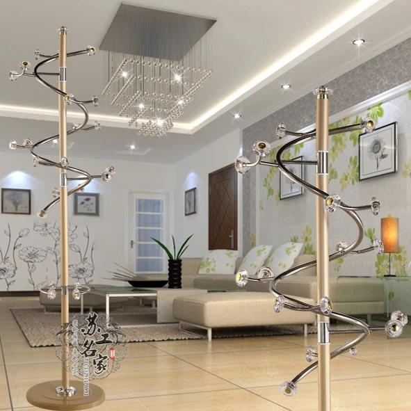 Modern Europe Ikea Coat Stand Fashion Bedroom Clothes Rack Modern Europe Ikea Coat Stand Fashion Bedroom Clothes Rack Creative Alloy Rotary Standing 50cm 39cm 182cm In Racks From Furniture On