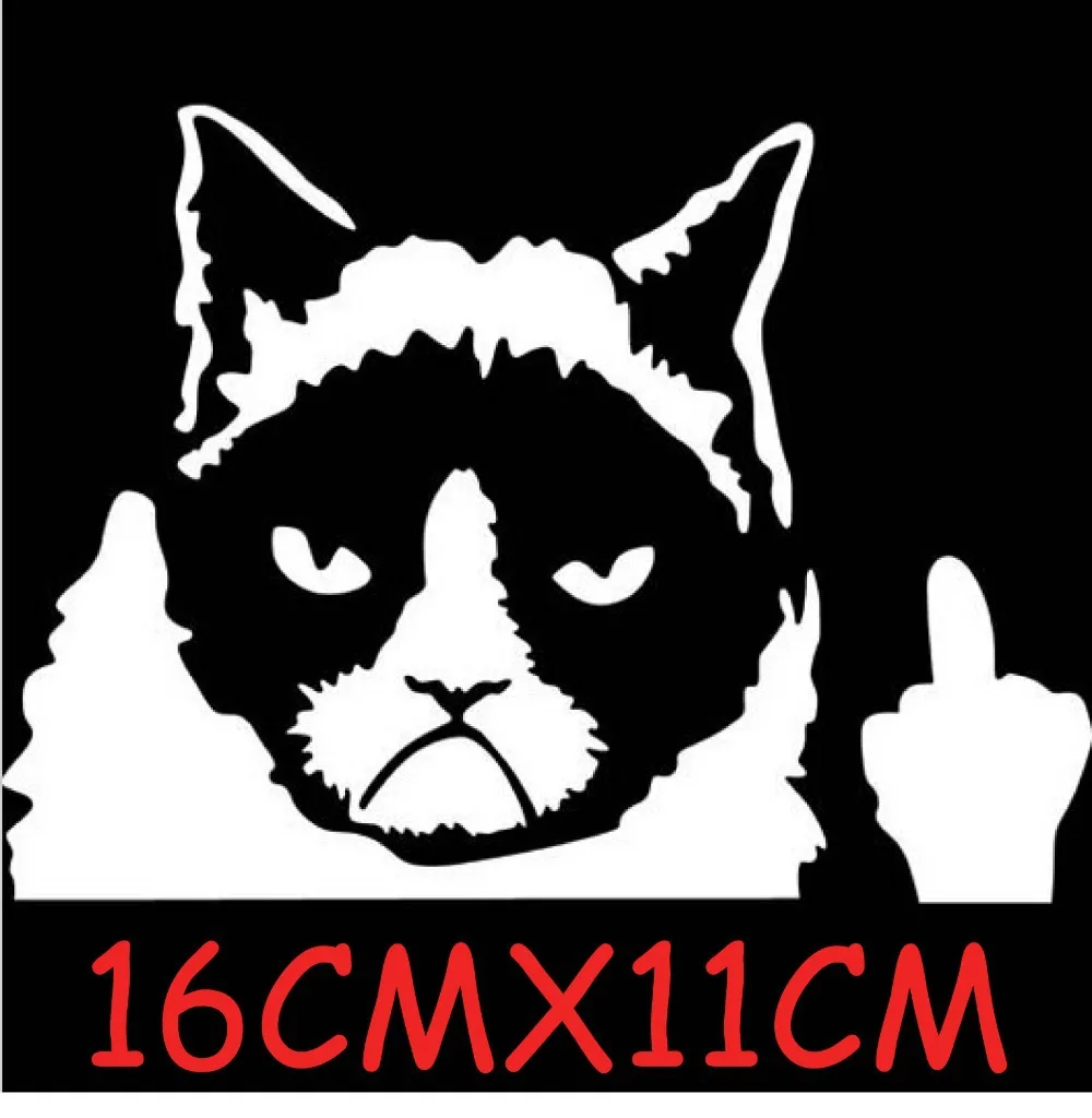 font b Car b font Styling Grumpy Cat Vinyl font b Car b font font