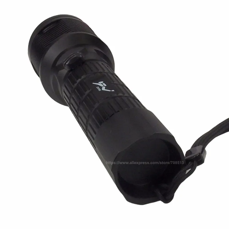 TrustFire TR-DF007 Cree XM-L2 800 люмен Плавная регулируется светодиодный фонарик Дайвинг-черный (1x26650)