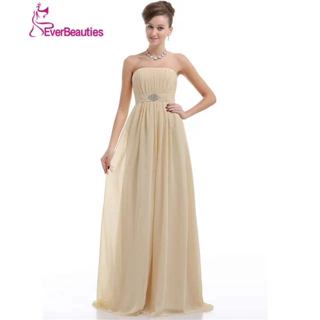 vestido de madrinha cor champanhe