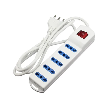 

1.5 m Italian standard strip board Italian plug strip line Italian terminal block socket 5 five-position switch