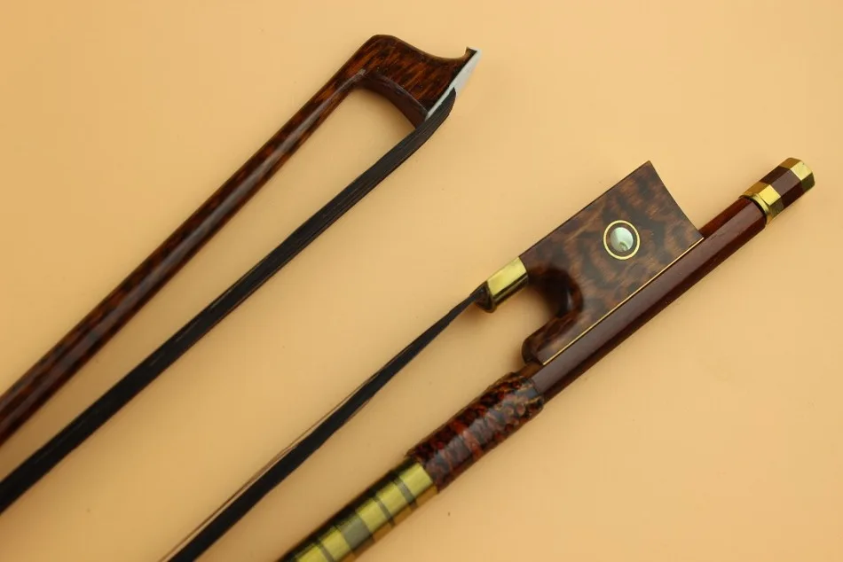 Tamanho do Cabelo do Cavalo Novidades Professional Snakewood Violin Bow 4 – Preto Completo Frete Grátis 1 pc Top