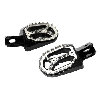 

Motorcycle Shark Tooth Foot Pegs Footrest Foot Rests For Honda CRF 230 CRF230L 2003-2009 CRF230F 2005-2015 Dirt Pit Bike