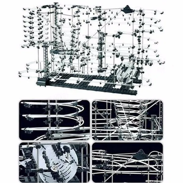 Космическая основа spacerail космический Raill Забавный набор для строительства американские горки Игрушки SpaceRail Уровень 9, DIY космическая основа набор 7000 мм