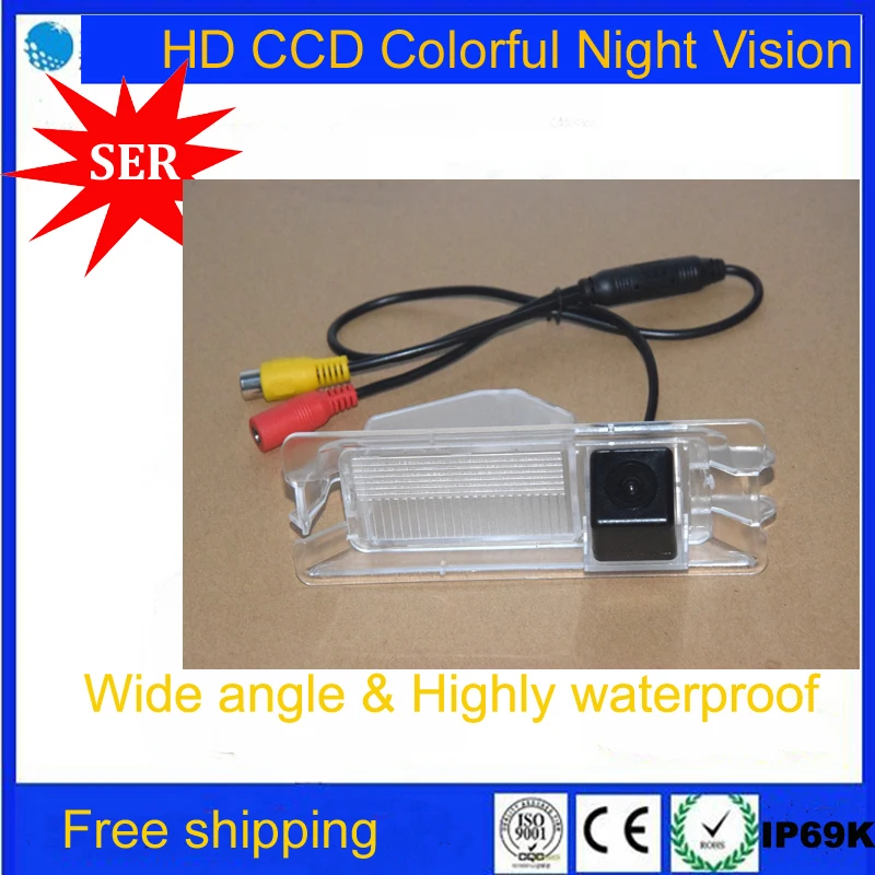 

Free shipping SONY CCD HD Sensor Special Car Rear View Camera Reverse backup Parking for Nissan March Renault Logan Sandero