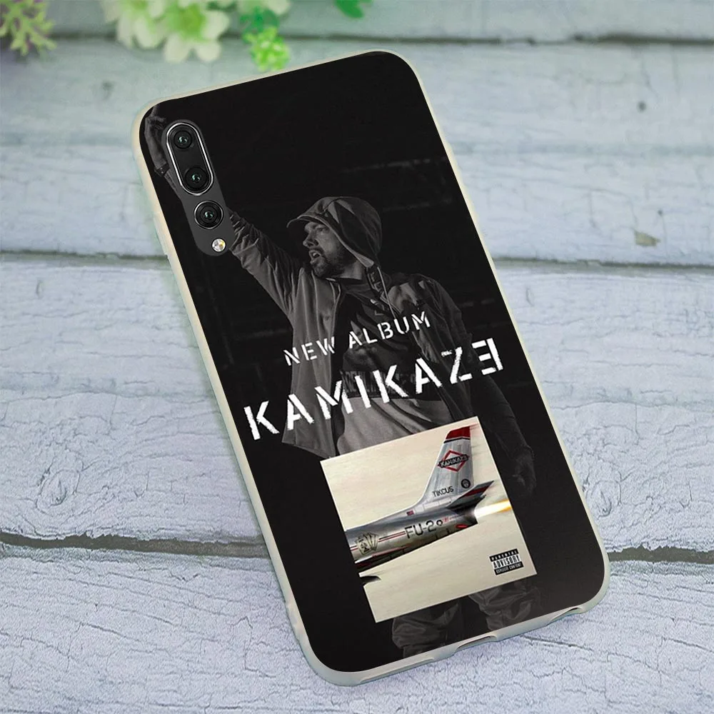 Мягкий ТПУ POP Eminem чехол для Huawei Honor 8C Чехлы Nova 3 3i 6A 8 7Cin Note 10 Y6 Y7 Prime Y9 9 Lite|Бамперы| |