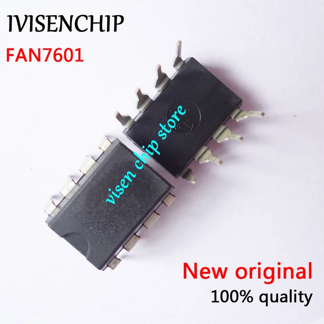 10pcs FAN7601N FAN7601 DIP 8-in Integrated Circuits from Electronic ...