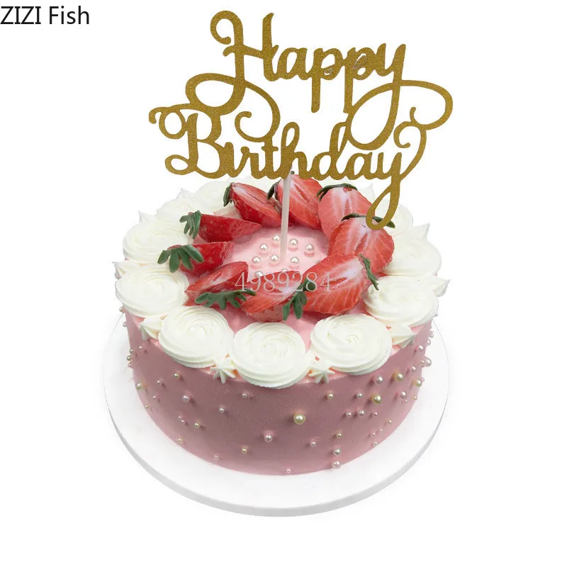 

Cake model Strawberry manual simulation Birthday Cake model tool Plastic model Window Show Shooting props Wedding decoration