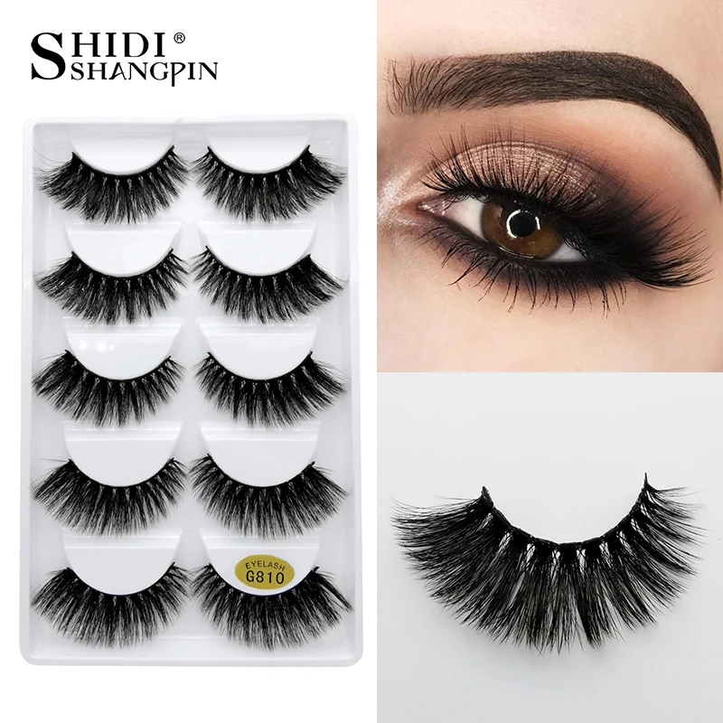 

Eyelashes 3D Mink Lashes natural handmade volume soft lashes long eyelash extension real mink eyelash for makeups clio faux cils