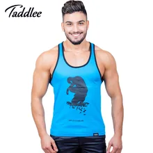 Taddlee бренд 2-pack мужские модные безрукавки без рукавов Мужская Нижняя майка Бодибилдинг майки повседневные Летние хип хоп