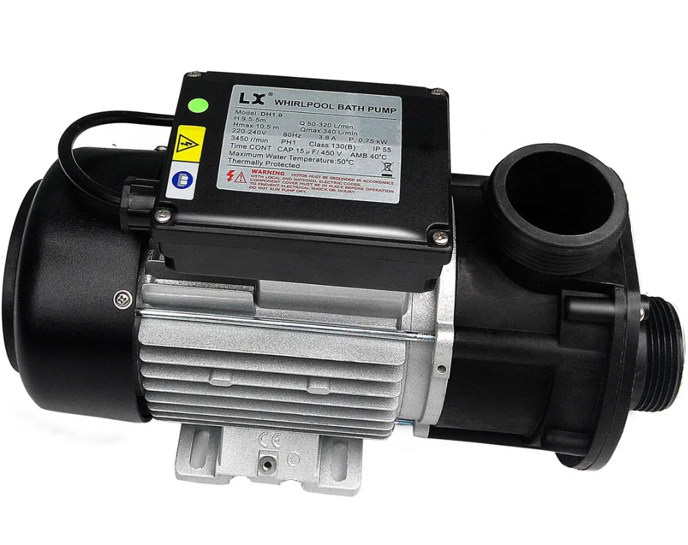 DH1.0 bathtub pump 1 HP /750W/220V 60HZ, spa hot tub pump for for