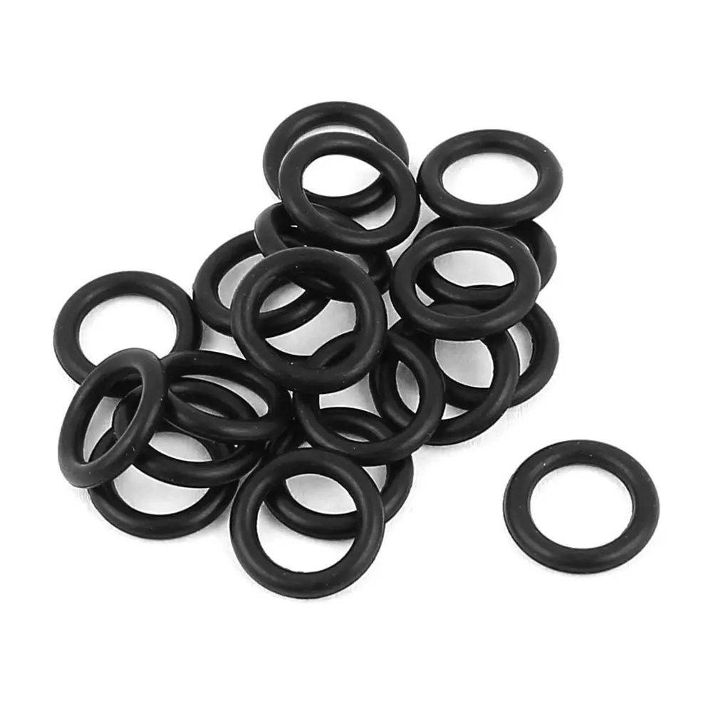 

Pipe Tube Hose Connector O Ring Gasket Washer 11x1.9x7.2mm 20Pcs