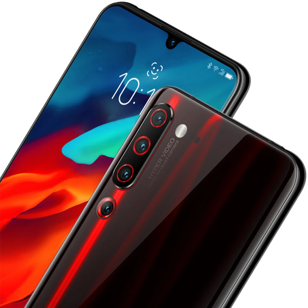 Lenovo Z6 Pro с глобальной прошивкой, 6 ГБ, 128 ГБ, Android P ZUI, 11, 6,39 дюймов, Snapdragon 855, мобильный телефон, задняя камера, 48мп, четырехъядерный смартфон