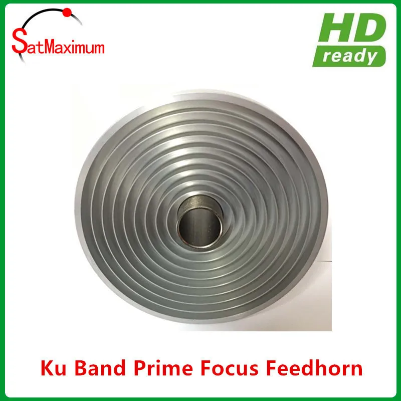 WR75 волновод Ku band Prime focus LNB feedhorn с 9 кольцами