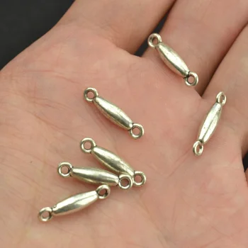 

Wholesale 160pcs Vintage tibetan silver metal connectors for diy bracelets jewelry findings & accessories A3387