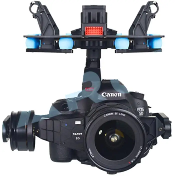 

Tarot 5D3 Stabilization Gimbal TL5D001 Integration Design for Multicopter FPV 5D Mark III DSLR Camera