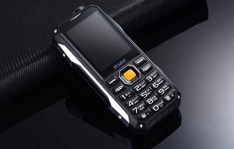 Kuh T998 прочный мобильный телефон Mp3 Mp4 внешний аккумулятор Bluetooth 3,0 фонарик Fm Нет Необходимости Наушники настоящие 6800 мАч