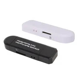 Высокое качество USB 2.0 OTG Micro SD Card Reader Адаптер для всех интерфейс USB PC и с функцией OTG мобильного телефона