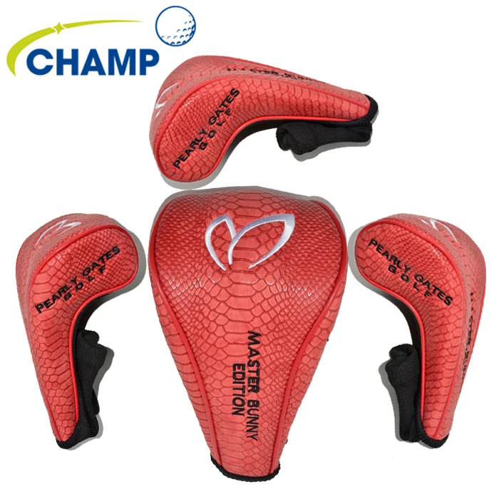 جولف UT Headcovers الهجين يغطي بو الجلود 7 ألوان Fariway غطاء من الخشب سائق غطاء