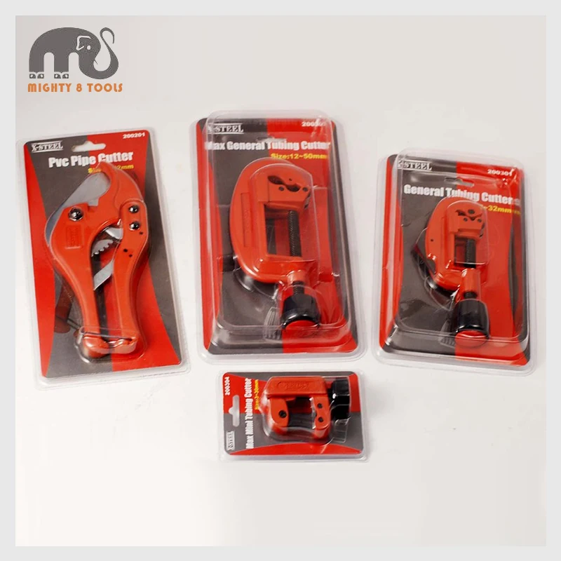 

X-Steel PVC Pipe Vinyl & Soft Metal Tube Tubing Cutter Plumbing Tool 4pc Set
