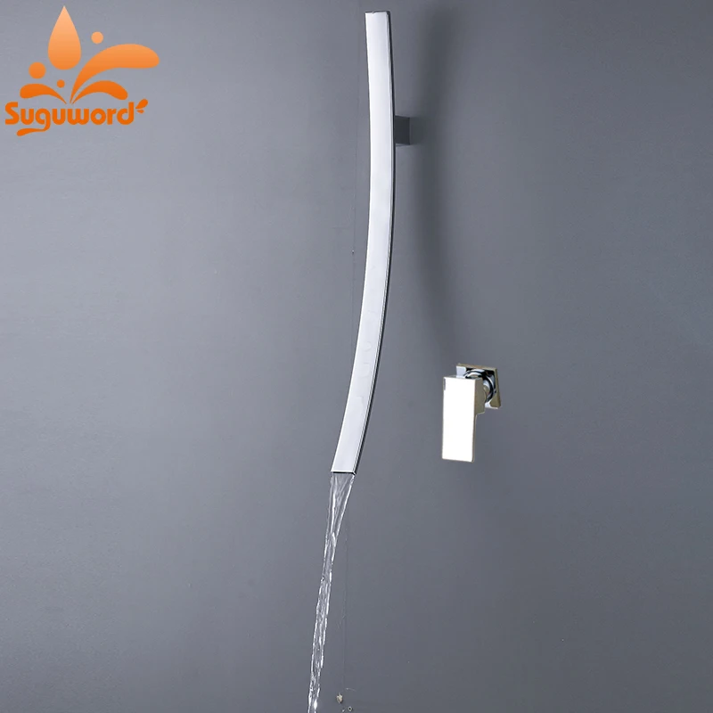 

Bathroom Sink Faucet Single Handle Wall Mounted Faucet Single Cold Water Mixer Taps