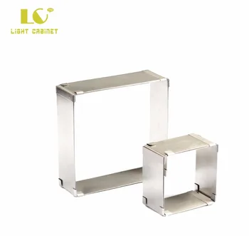 Adjustable Square/Retangle Shape Mousse Ring DIY Stainless Steel Square Cake Mousse Cutter For Kitchen Bakery Baking Tool