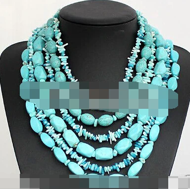 

1017 Turquoise Coral Beads necklace