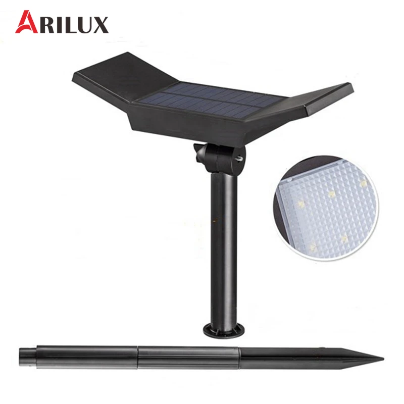 Goede ARILUX Solar Schijnwerper 20 Leds Twee Modi PIR Motion Sensor Licht Outdoor Waterdichte Licht LED Verlichting Voor Patio Dek Yard